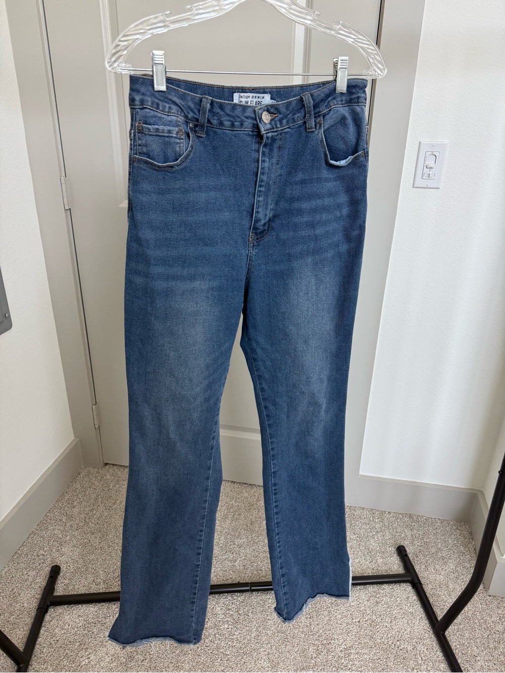 Slim Flare Jeans (high waisted)